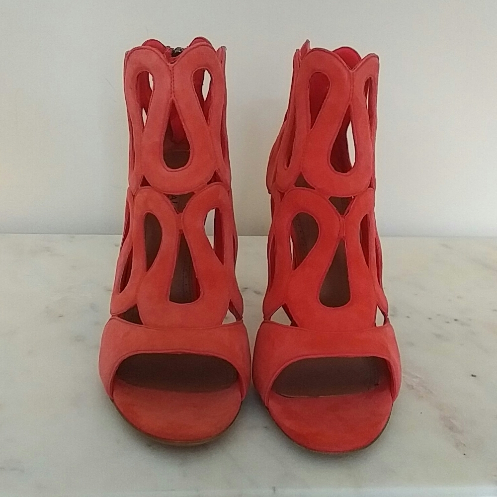 Alaia suede heels